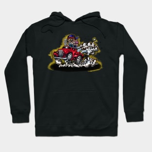 So Cal Hot Rod drag racing cartoon Hoodie